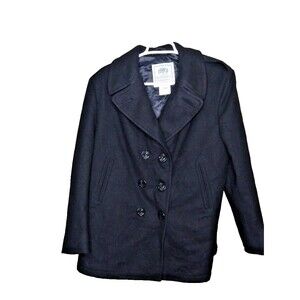 DSCP US NAVY Officer Uniform Navy Wool Peacoat Women's Size 16R USN